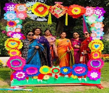 Department of life science organized District level Spring Flower Show and Competition