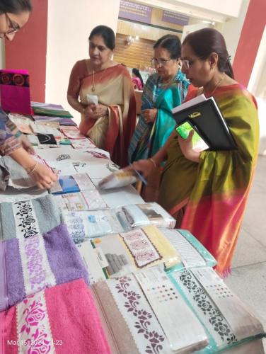 Exhibition cum Sale of Handmade Articles on Hindi Diwas