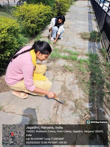 SAP Committee organised a cleanliness drive in village Zoria and Kanhaiya sahib chowk