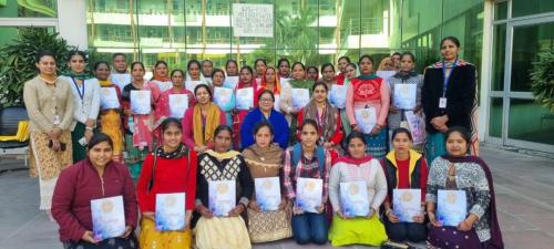 Workshop on Fruits and vegetables preservation for rural women